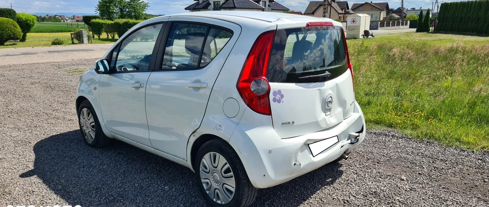 Opel Agila cena 6800 przebieg: 128000, rok produkcji 2014 z Jarocin małe 352